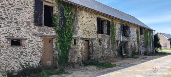 Loge à rénover en campagne à Argentré