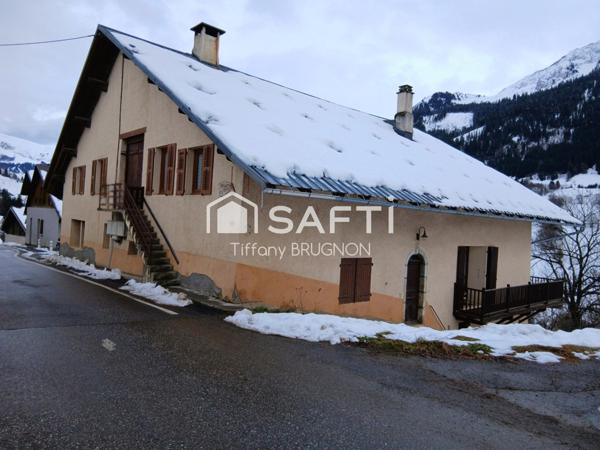 Ensemble immobilier au village d'Hauteluce