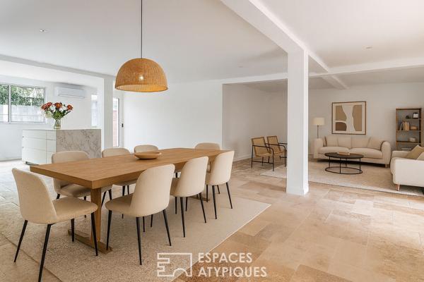 Appartement loft avec jardin intimiste à Côte Pavée