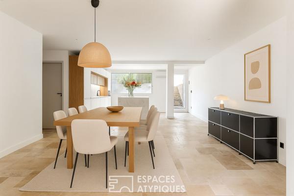 Appartement loft avec jardin intimiste à Côte Pavée