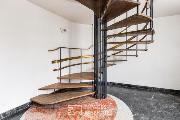 Appartement loft avec jardin intimiste à Côte Pavée