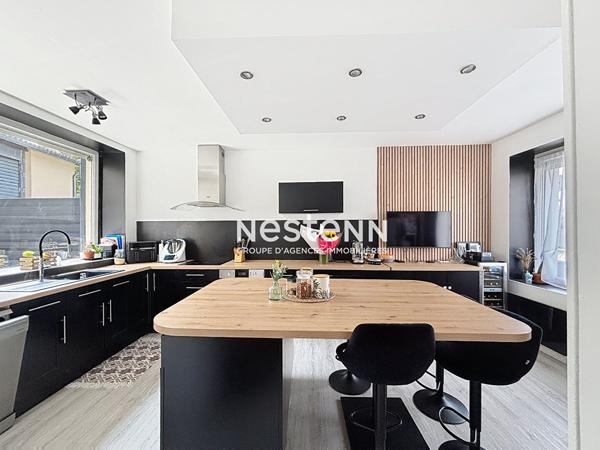 Maison familiale 130 m² à Limetz-Villez -3 chambres, terrasse et jardinet