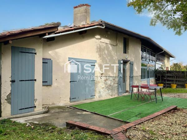 A vendre ancienne ferme retapée en belle maison T4