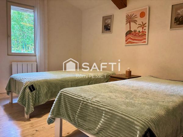 A vendre ancienne ferme retapée en belle maison T4