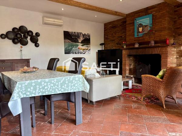 A vendre ancienne ferme retapée en belle maison T4