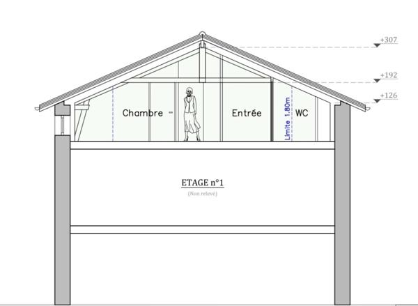 EPINAL (88) à vendre plateau de 39.20 m² en carrez /54 m² au sol .