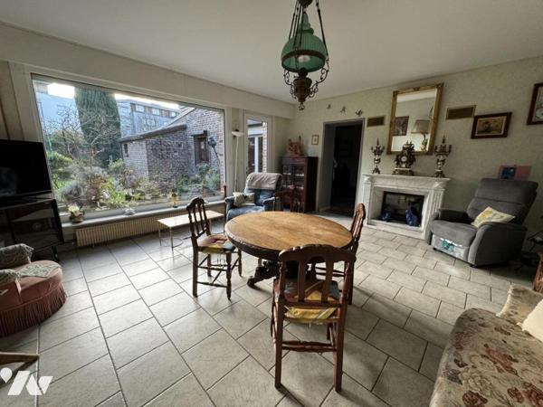 Maison de ville à Valenciennes proche Jardin de la Rhônelle jardin garage 7 pièces + grenier