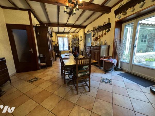 Maison de ville à Valenciennes proche Jardin de la Rhônelle jardin garage 7 pièces + grenier