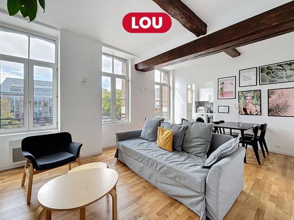 LOU - T2 rénové de 46m2 - Place Rihour