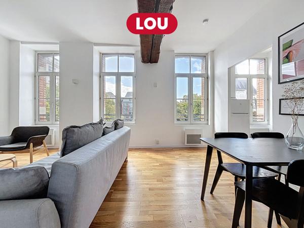 LOU - T2 rénové de 46m2 - Place Rihour