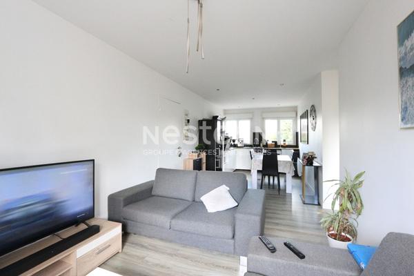 Appartement Saint-nazaire 3 pièce(s) 55.03 m² - Cave et jardins privatifs