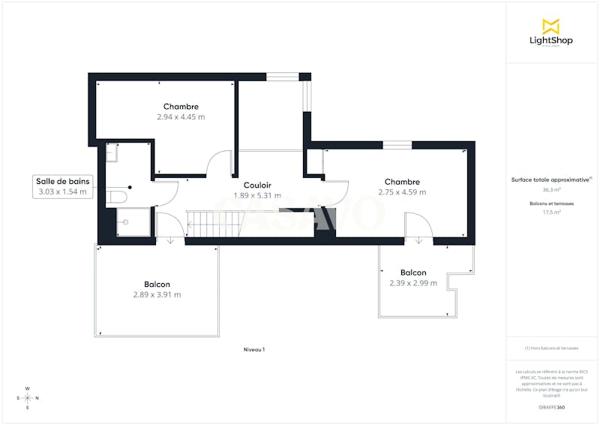 Vente Appartement 5 pièces de 102m² - 94140 Alfortville