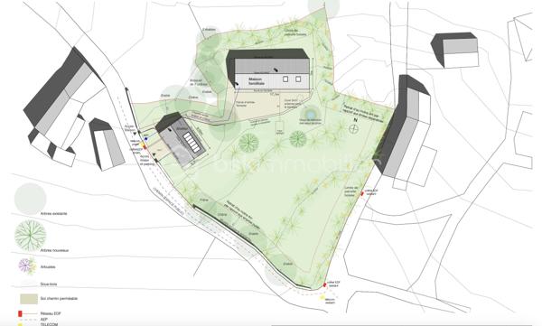 Prix 42 € le m². Proche de Sauclières, Homs 30770 Campestre et Luc. Situé dans un hameau paisible et habité à l'année, magnifique terrain arboré offrant un cadre de vie privilégié. Projet prêt à démarrer : L'ensemble des démarches techniques et administratives a déjà été effectué pour vous faire gagner un temps précieux.
Surface ; 2135 m²
Viabilisation ; réseaux en bordure
Études réalisées : sol G1 et G2 SPANC (assainissement) et bornage géomètre
Permis de construire :  accordé et valide jusqu'en 2028
Un bien rare sur le secteur, idéal pour concrétiser immédiatement votre projet de construction sans aléas administratif.
Contactez-moi pour organiser une visite ou obtenir un dossier complet. Guy JAYET au 0611566624