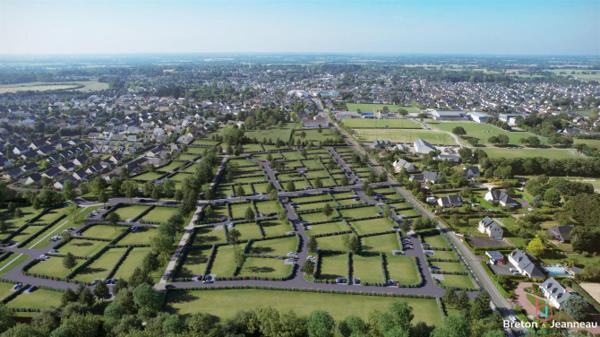 Terrain à bâtir de 1155 m² à Bonchamp les Laval