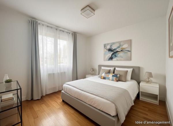 Maison individuelle 73 m² – 2 chambres – 2 garages – Le Grand-Quevilly