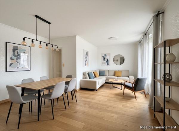 Maison individuelle 73 m² – 2 chambres – 2 garages – Le Grand-Quevilly