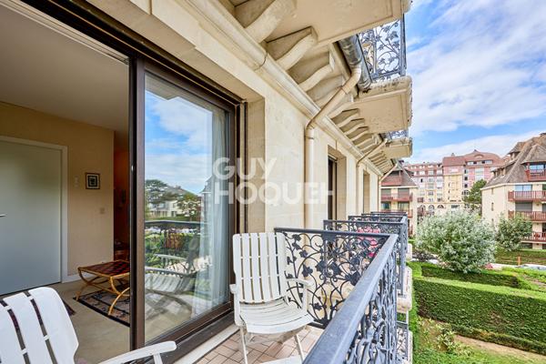 DEAUVILLE - RESIDENCE PRESTIGIEUSE - STUDIO AVEC BALCON ET CAVE