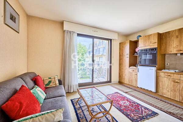 DEAUVILLE - RESIDENCE PRESTIGIEUSE - STUDIO AVEC BALCON ET CAVE