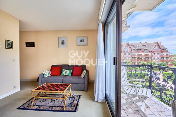 DEAUVILLE - RESIDENCE PRESTIGIEUSE - STUDIO AVEC BALCON ET CAVE