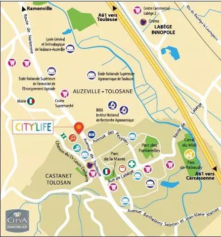 Appartement à louer 3 pièces 57.95m²