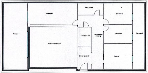 Appartement 4 pièces - 86 m²