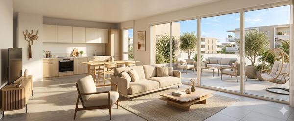 Superbe T3 de 67m² avec Terrasse d'Angle – Résidence Béziers