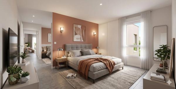 Superbe T3 de 67m² avec Terrasse d'Angle – Résidence Béziers