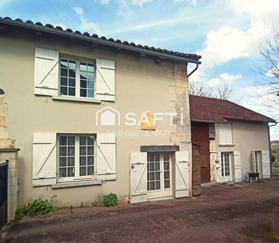 Secteur BRANTOME EN PERIGORD - Bel ensemble immobilier en pierre avec grange