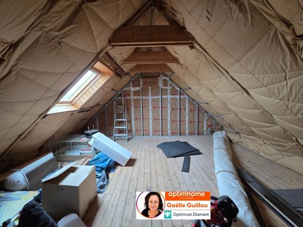 CLEDER  : ensemble immobilier maison + local commercial + Hangar