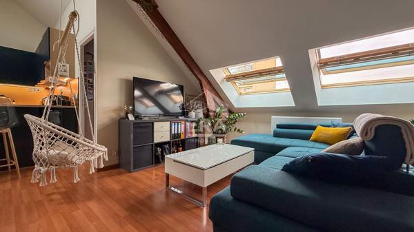 Appartement Reims 3 pièces 56.21 m2 (40 en loi Carrez)