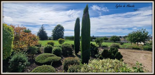 Maison à vendre 8 pièces FEILLENS (01) Atypique, plain-pied,piscine charme, pierre, vue dégagée, suite