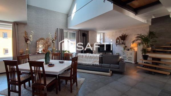 Rare, bel appartement duplex en centre ville