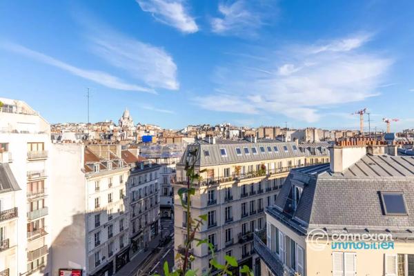 Opportunité rare à Trudaine – Deux studettes lumineuses réunissables avec vue panoramique