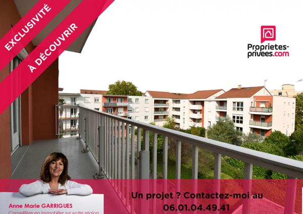 Appartement  T4 traversant de 83 m2 - Meyzieu