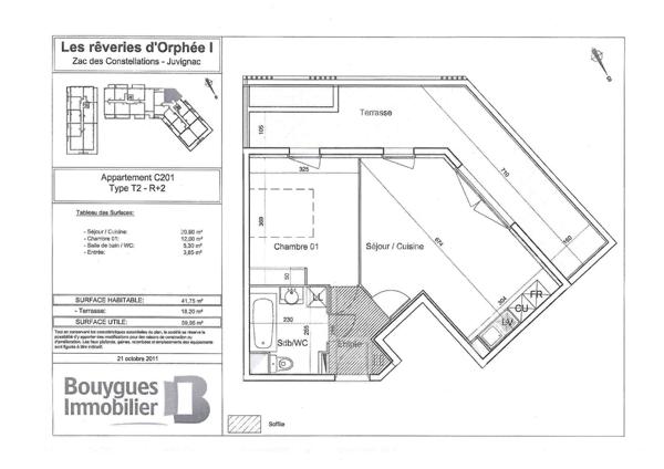 Appartement · Vente Juvignac (34990) 2 pièces · 42m²
