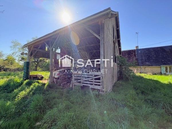 Maison de campagne 85m² - 3 chambres - Terrain de 2468m²