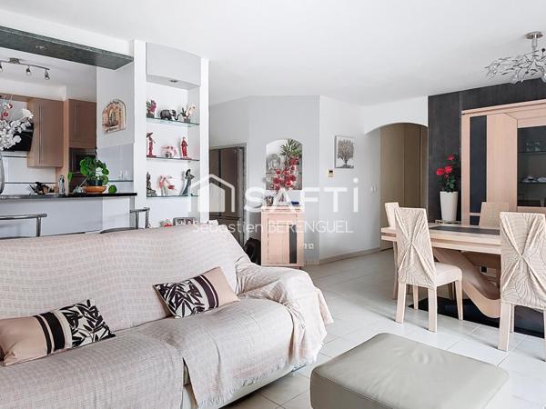 Gigean Local commercial, bureaux 180m² et maison attenante de 120m²