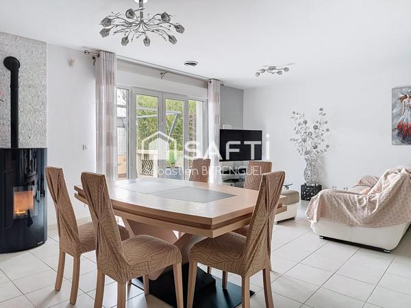 Gigean Local commercial, bureaux 180m² et maison attenante de 120m²