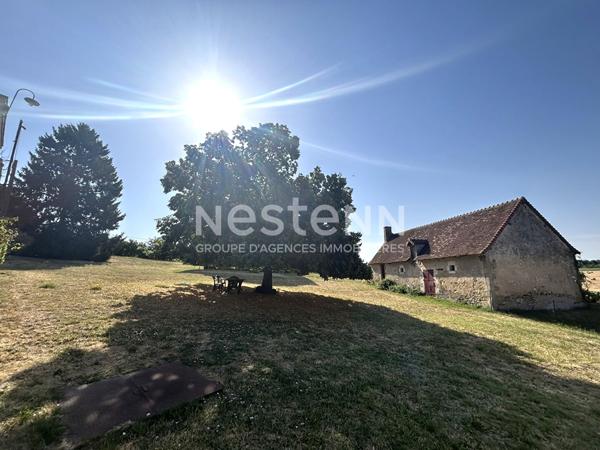 LONGÈRE BAUDRES 5 CHAMBRES AVEC DÉPENDANCES - PISCINE - TERRAIN - BOIS ET VUE SUR LES CHAMPS (INDRE 36)