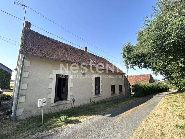 LONGÈRE BAUDRES 5 CHAMBRES AVEC DÉPENDANCES - PISCINE - TERRAIN - BOIS ET VUE SUR LES CHAMPS (INDRE 36)