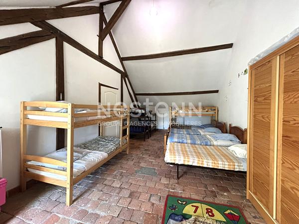 LONGÈRE BAUDRES 5 CHAMBRES AVEC DÉPENDANCES - PISCINE - TERRAIN - BOIS ET VUE SUR LES CHAMPS (INDRE 36)