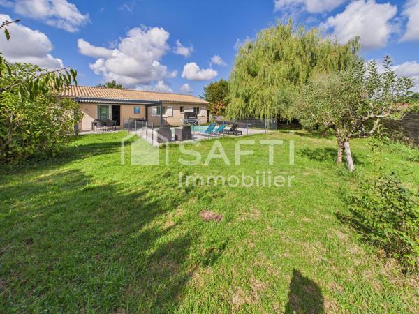 Trés belle maison de plain-pied avec quatre chambres