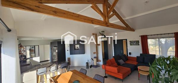 Maison récente (2023) plain-pied 121m², idéale pour une famille