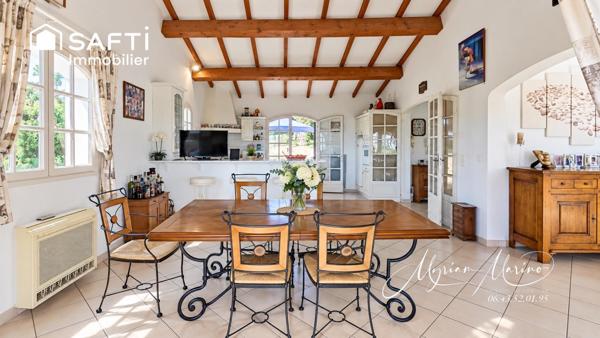 Villa 6 pièces vue mer à Saint-Aygulf – Piscine, terrasse et garage