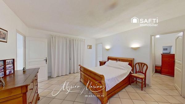 Villa 6 pièces vue mer à Saint-Aygulf – Piscine, terrasse et garage