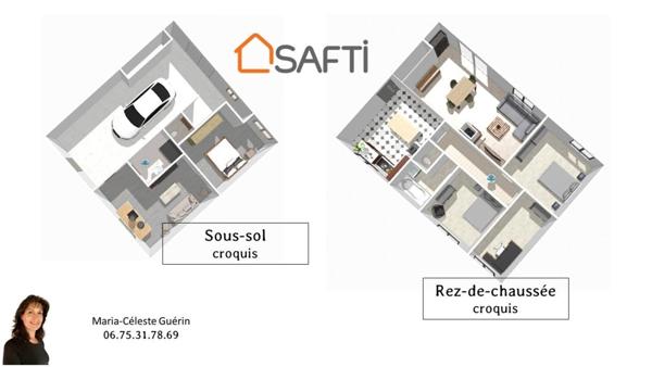 Une habitation principale avec T2 indépendant !