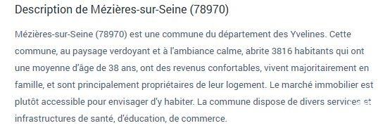 Maison à vendre 3 pièces 58 m² Mézières-sur-Seine