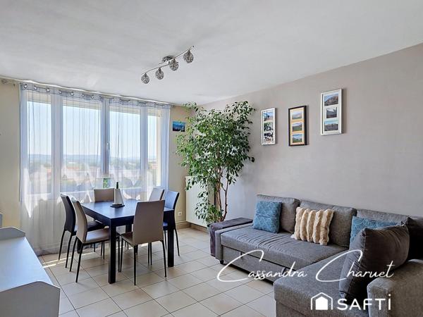 Appartement 4 pièces avec cave et parking