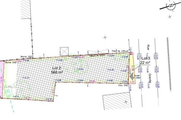 Terrain à vendre 568 m² Les Écrennes