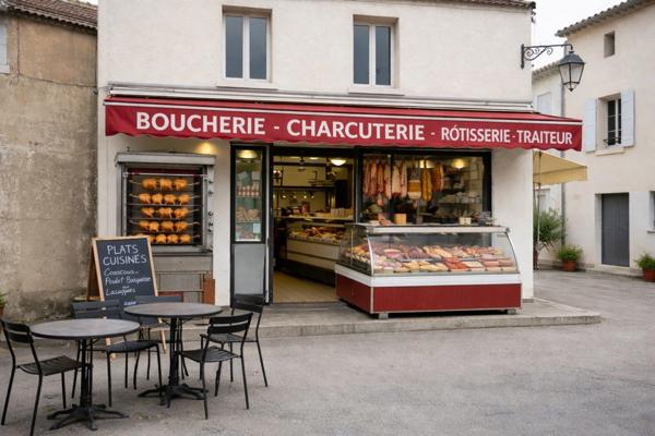 Fonds et Murs – Boucherie, Charcuterie, Traiteur, Rôtisserie – 218 000 € (fonds uniquement possible à 109 000 €) - Hérault (34)